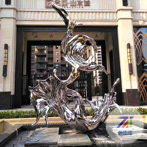 内射美女小穴在线视频 不锈钢雕塑 (5)